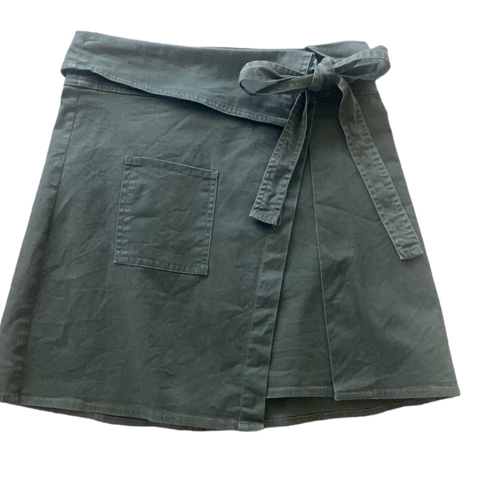 Urban Outfitters Fold Over Tie-Waist Front Pocket Mini Skirt size Small